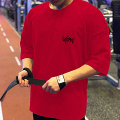 camisa larga masculina fitness estilo americano