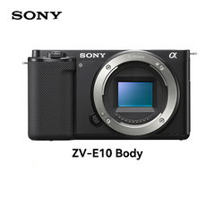 Câmera compacta sem espelho digital, Sony, Alpha, ZV-E10, APS-C, Fotografia profissional, 4K