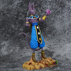Figura Anime Dragon Ball Z Beerus para Crianças, Modelo de Coleção, Presentes De Brinquedo, Super Deus da Destruição, Em Estoque, 30cm