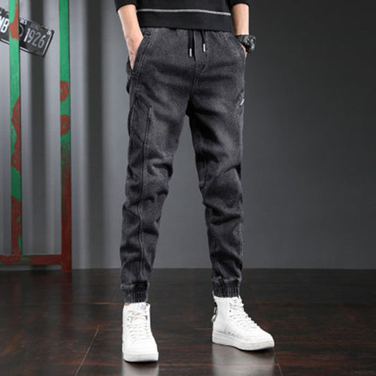 calças jeans masculinas casual