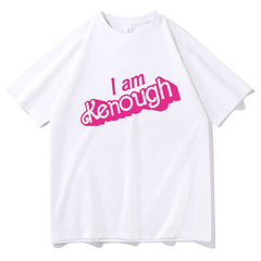 2023 i am kenough 2023电影T恤男女亚马逊跨境欧美