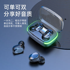 fone de ouvido bluetooth com LED Y60