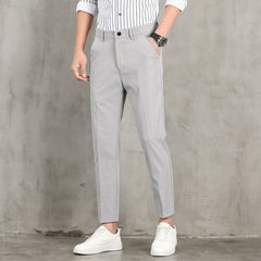 Calças masculinas casual