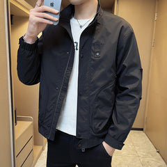 casaco casual masculino high street