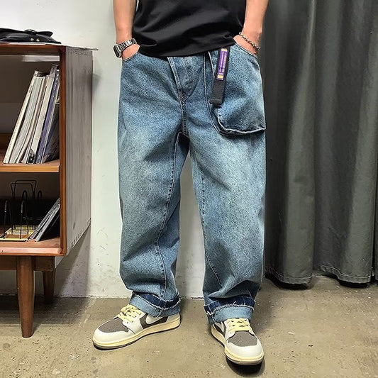 Calças jeans retrô japonesas