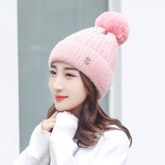 touca feminina com pompom