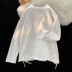 camiseta de manga longa high street