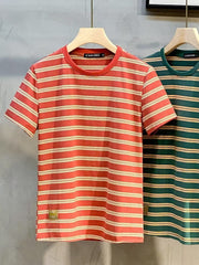 camisa listrada masculina estilo high street