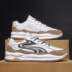 tênis esportivo de malha respirável estilo streetwear