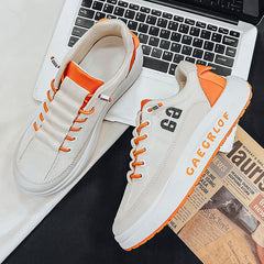 sapatos de malha masculino de sola grossa estilo high street