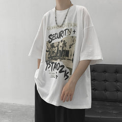 camisa larga unissex com desenhos