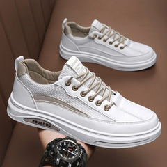 sapato esportivo masculino de sola grossa estilo streetwear