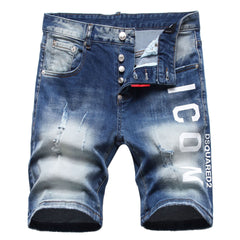 shorts jeans com remenda