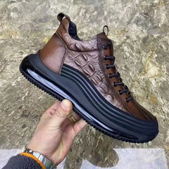 sapato masculino de sola grossa estilo high street