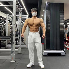 Calças de fitness masculino esportes e lazer exercício