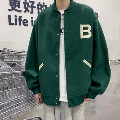 jaqueta masculina primavera e outono ruffian high street marca da moda estilo japonês estilo Harajuku solto