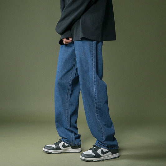 calças de pernas largas estilos streetwear