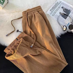 calça larga com tecido grosso para inverno