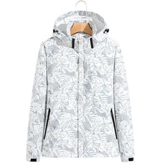 Jaqueta floral estilo high street