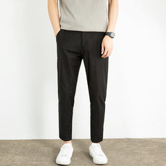 calça casual com dobra na ponta