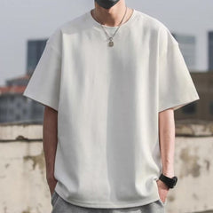 camisa larga masculina estilo streetwear