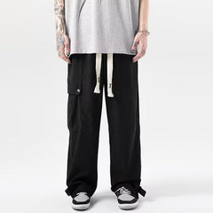 calça fina estilo streetwear