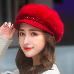 chapeu de lã feminino casual