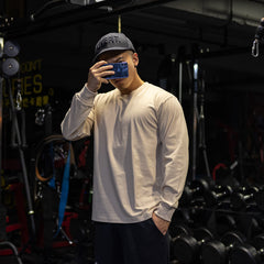 camisetas esportivas de manga comprida para homens e mulheres fitness