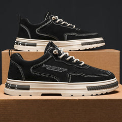 sapato estilo high street casual versátil na moda