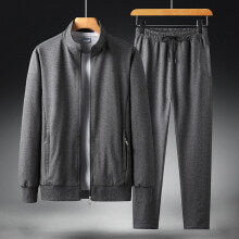 calça e blusa de frio esportiva casuais masculinos primavera e outono