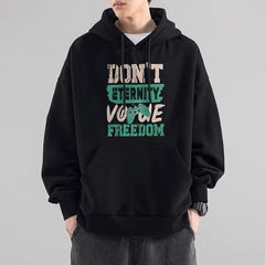 moletom masculino estilo high street com estampa