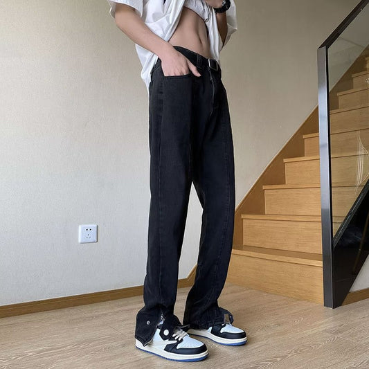 calças jeans masculina estilo americano