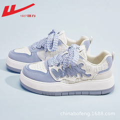 tenis de sola reta feminino estilo streetwear