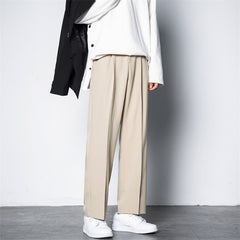 calça de terno masculina estilo casual