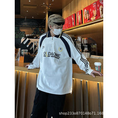 camisa polo esportiva masculina high street