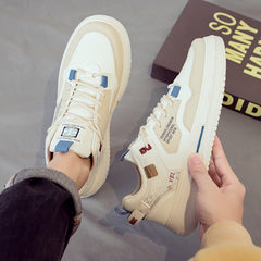 tênis esportivos casuais de sola grossa estilo high street