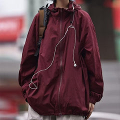 corta vento japonesa jaqueta moletom de proteção solar de secagem rápida respirável para homens e mulheres