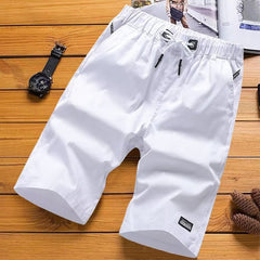 shorts masculino para esportes casuais com laço ajustavel