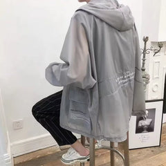 jaqueta corta vento roupas masculinas jaqueta fina tamanho grande verão juventude solta respirável lazer ao ar livre montanhismo