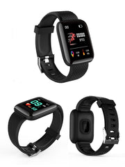 relógio de pulso eletrônico Digital Smart Sport Watch para homens e mulheres, LED, Bluetooth