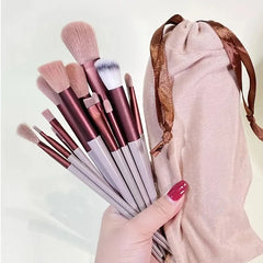 Soft Fluffy Makeup Brush Set, Professional Cosmetic, Foundation Powder, Eyeshadow, Kabuki Blending, Beauty Tool