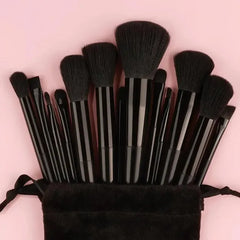Soft Fluffy Makeup Brush Set, Professional Cosmetic, Foundation Powder, Eyeshadow, Kabuki Blending, Beauty Tool