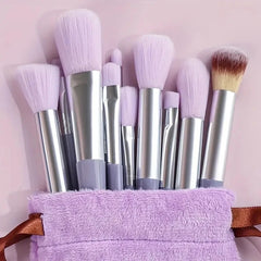 Soft Fluffy Makeup Brush Set, Professional Cosmetic, Foundation Powder, Eyeshadow, Kabuki Blending, Beauty Tool