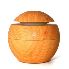 Umidificador Aromatizador Difusor Cogumelo Ultrassônico Luzes Led Usb