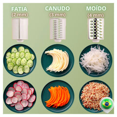 Multifatiador De Legumes e Frutas Chef Premium