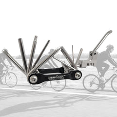 Kit de Ferramentas Canivete para Reparo de Bicicleta 12 em 1