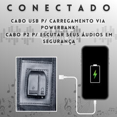 Mochila Bolsa Notebook Grande com Cabo Usb/Fone Capa De Chuva - 7632