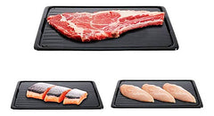 Tabua Cozinha Degelo Descongelar Carne De Metal Rapido