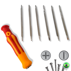 Ferramentas 12 Em 1 Chave Fenda Imantada Com Estojo