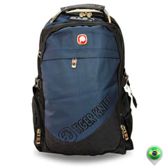 Mochila Bolsa Notebook Grande com Cabo Usb/Fone Capa De Chuva - 7686